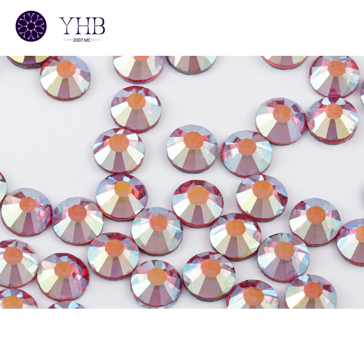 AB Heart Shaped Crystal Colors 3D Sew On Crystal K9 Rhinestone For DIY For Dress Shoes Crafts