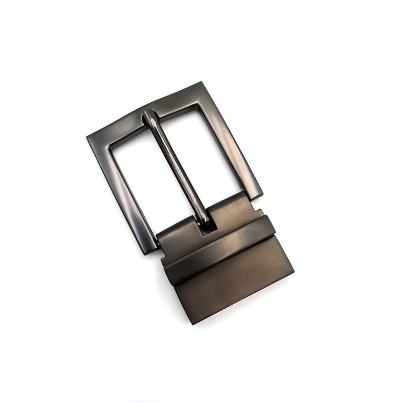 Custom Logo 38mm Women Men Zinc Alloy Metal Reversible Belt Buckles Wholesale High Quality Pin Belt Buckle