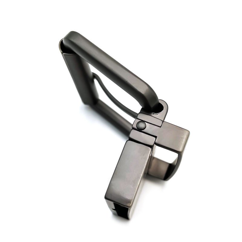 Custom Logo 38mm Women Men Zinc Alloy Metal Reversible Belt Buckles Wholesale High Quality Pin Belt Buckle