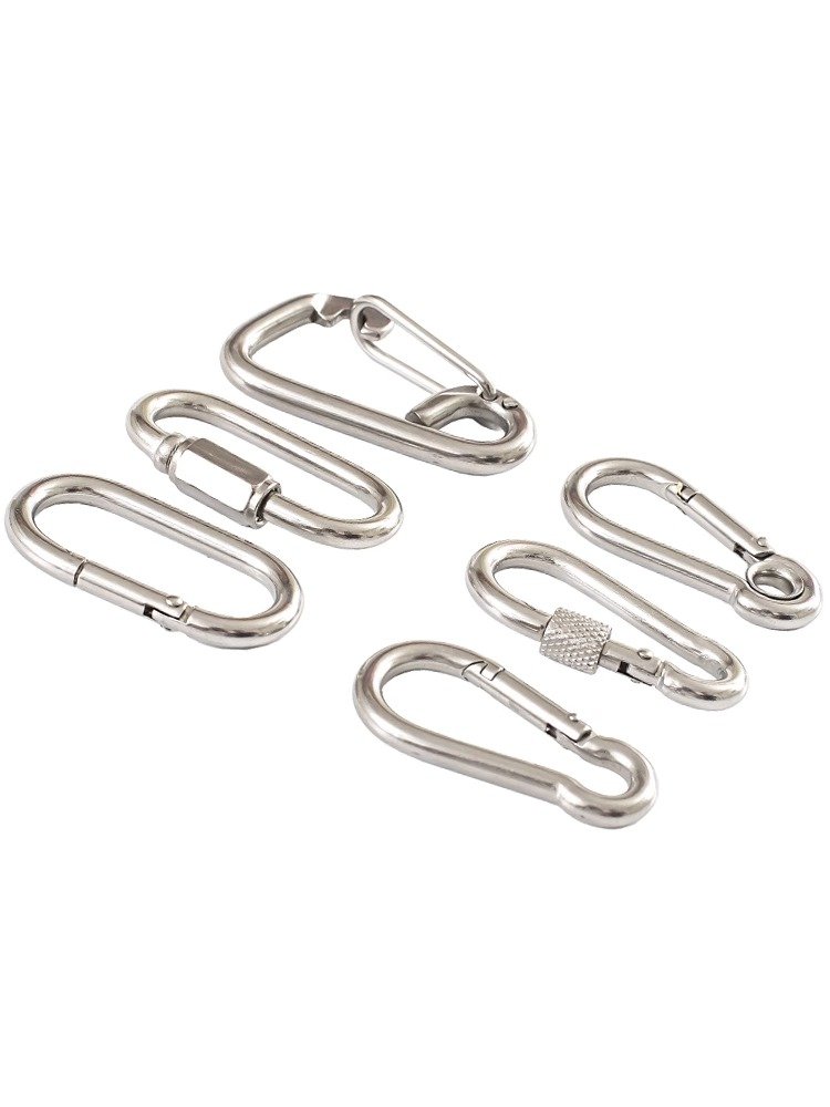 Factory Price Durable High Hardness Heat-Proof Gourd Type Stainless Steel Spring Buckle For Industrial