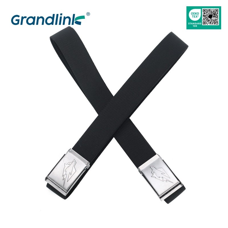 3.8 cm Wide Men's Fabric Belt Stylish Casual Rotatable Automatic Buckle Nylon Webbing Jeans Golf Belt
