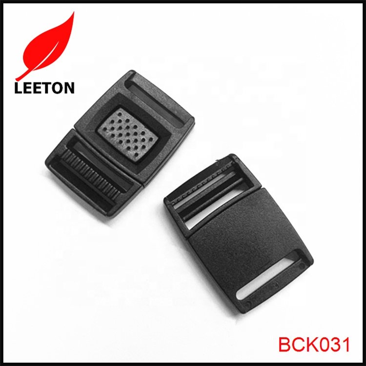 Factory supply cheap 1.0 inch 25mm plastic center release buckle for bags