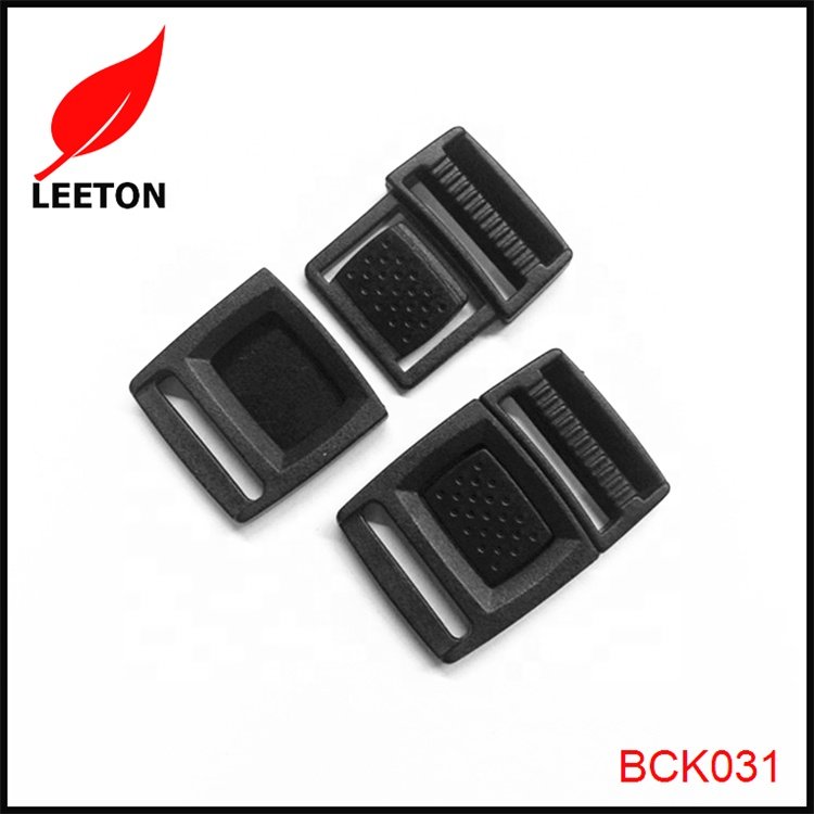 Factory supply cheap 1.0 inch 25mm plastic center release buckle for bags