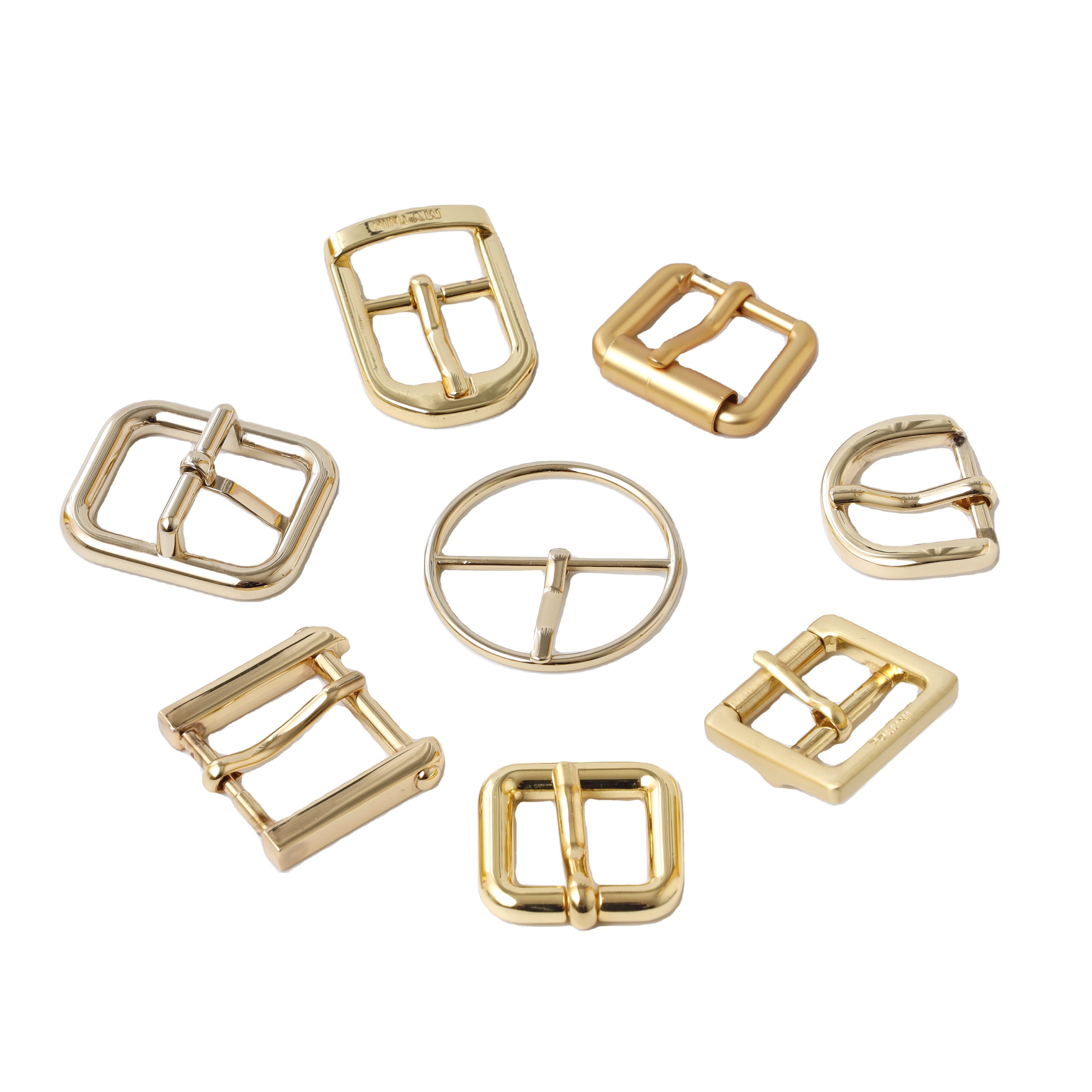 Wholesale Metal Center Bar Belts Strap Buckle Purse Roller Custom Logo Pin Buckles For Bags Mens Belt