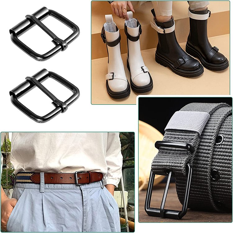Wholesale Metal Center Bar Belts Strap Buckle Purse Roller Custom Logo Pin Buckles For Bags Mens Belt