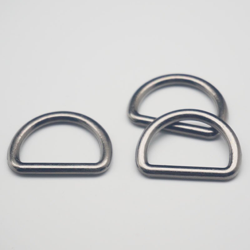 Durable Hight Quality Zinc Alloy Swivel Clip Snap Hook handbag Accessories D-Ring Belt Buckle For bags