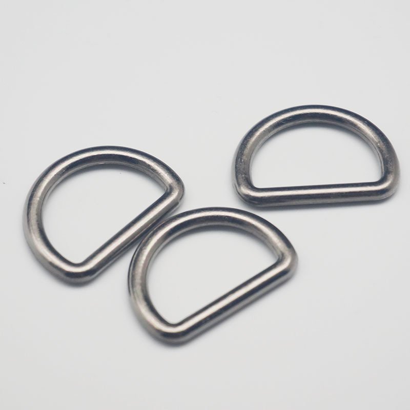 Durable Hight Quality Zinc Alloy Swivel Clip Snap Hook handbag Accessories D-Ring Belt Buckle For bags