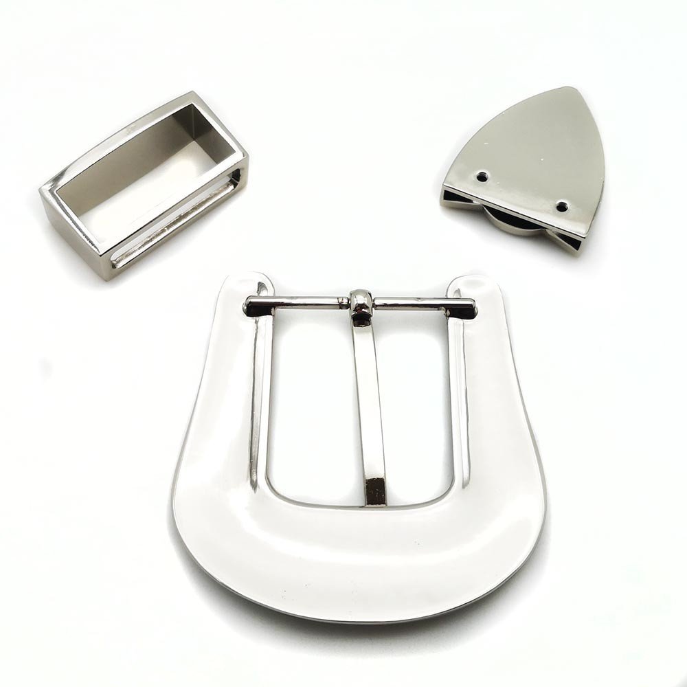 Western Cowboy Buckles Jeans Belts Buckles Three Set Belt Buckles in Zinc Alloy With Colorful Rhinestones Can Customize
