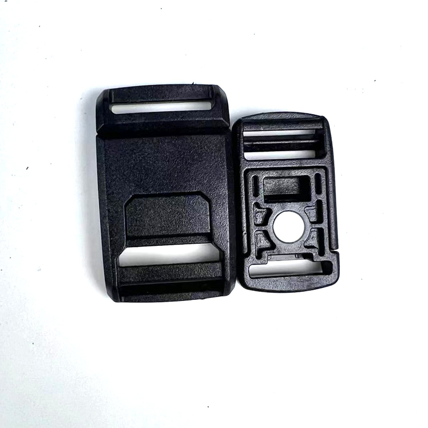 Accessories Black Plastic Belt Clip Buckle Magnetic Insert Buckle Adjustable Backpack Straps Webbing Bag Luggage Parts 20MM25mm