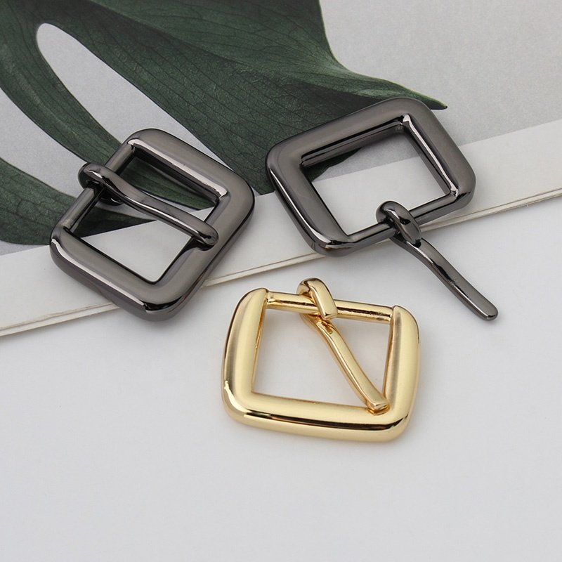 Nolvo World 3 color 29*30 mm High quality Adjustable pin buckle Nickel roller buckles Metal belt buckle