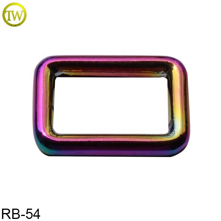 Professional made 20mm metal tri-glide pin buckle alloy metal bag buckle strap adjustable buckle
