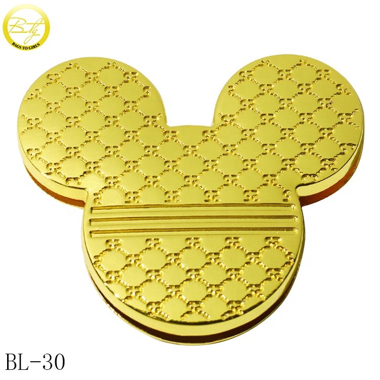 High quality handbag lock blanks wholesale decoration hardware turn lock clasp buckle for leather craft
