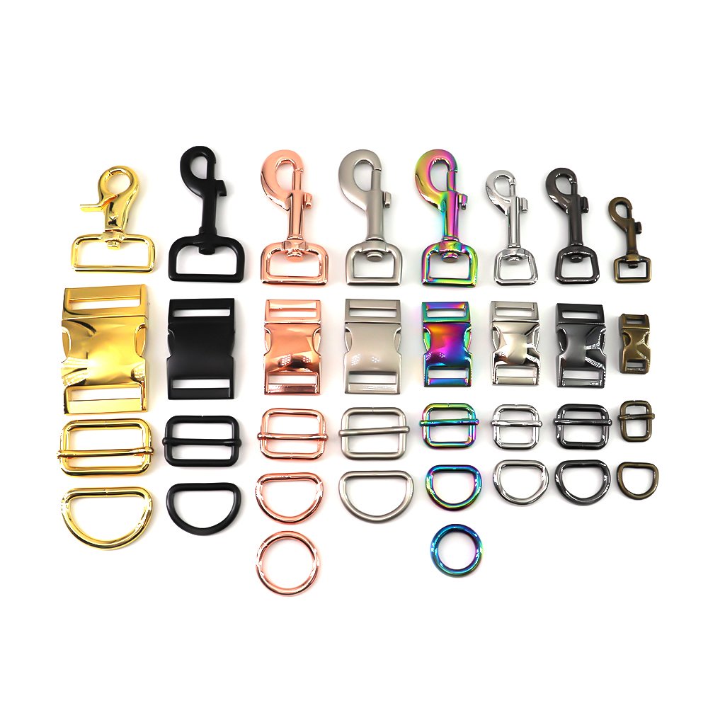 Wholesale Adjustable Quick Side Release Buckles Premium D Ring O Ring Dog Clip Spring Snap Hook