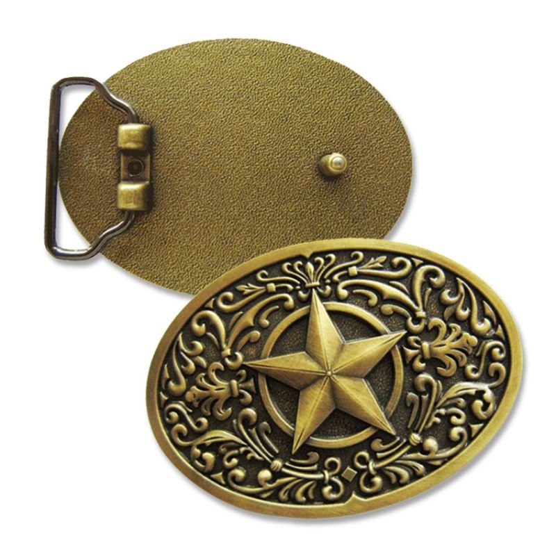 Western Fashion Designers Custom Logo Ladies Stainless Steel Belt Buckle Customize Men Women Cowboy Rhinestone Belt Buckles