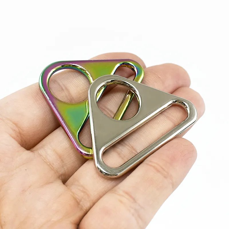 20-50mm Bag Hardware Adjustable Clasp Backpack Strap Triangle Buckle Sliders