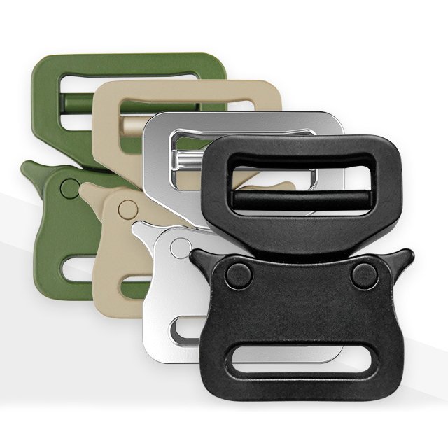 1inch Small Tactical Quick Release buckle adjustable 25mm strap shoes bags clothes metal buckle 1 inch metal buckle