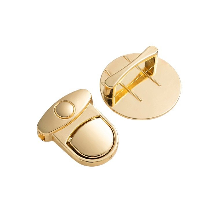 Bag Catch Lock DIY Metal Clasp for Women Handbag Shoulder Bag Accessories Metal Buckle for Craft Bags