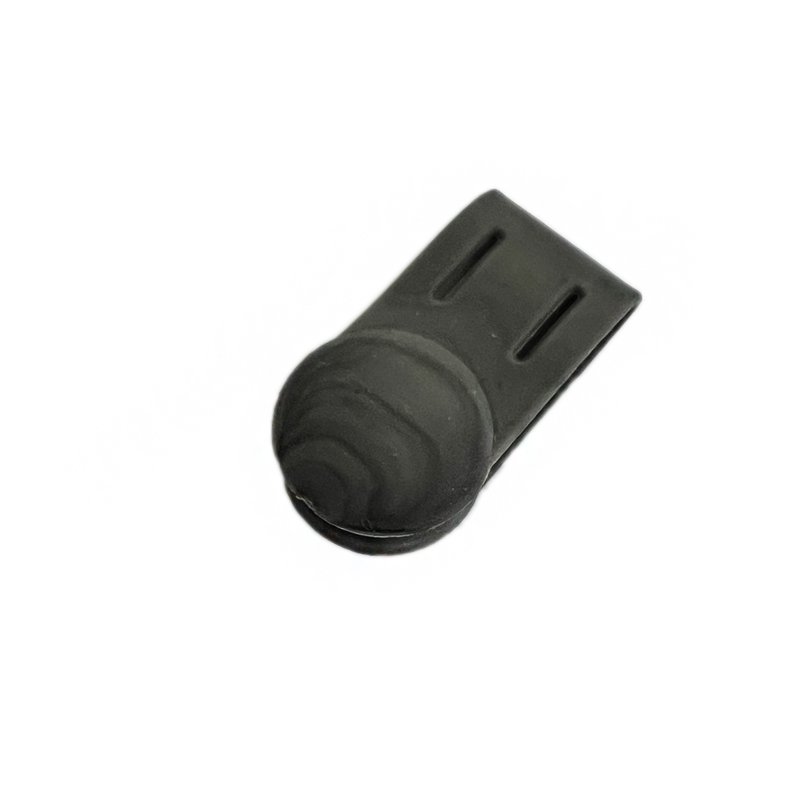 Soft Magnetic Earphone Cord PVC Plastic Customized Logo Plating Clothing Decoration Plastic Clasp Plastic Buckle Magnetic Clip