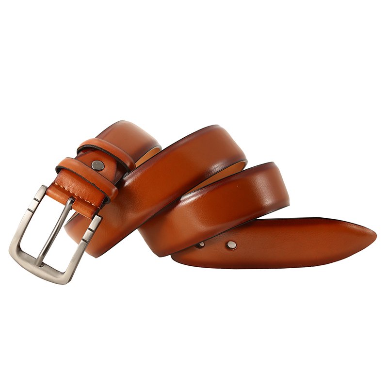 Factory's best price cheap custom PU hot selling leather men's belt needle buckle high-quality belt Needle buckle