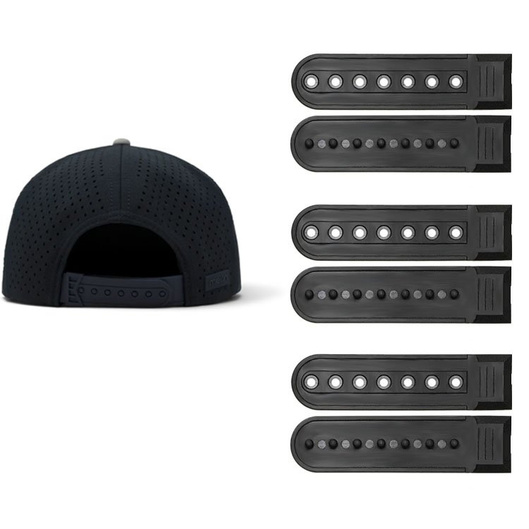 DWDP Soft hand feel TPU Silicone cap closure snapback buckle