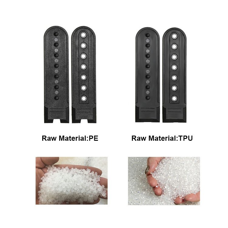 DWDP Soft hand feel TPU Silicone cap closure snapback buckle