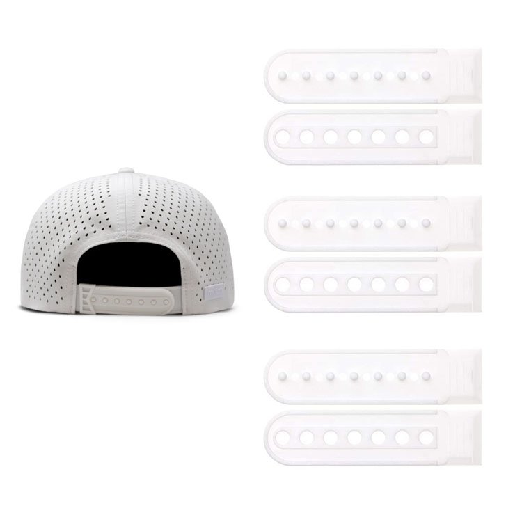DWDP Soft hand feel TPU Silicone cap closure snapback buckle