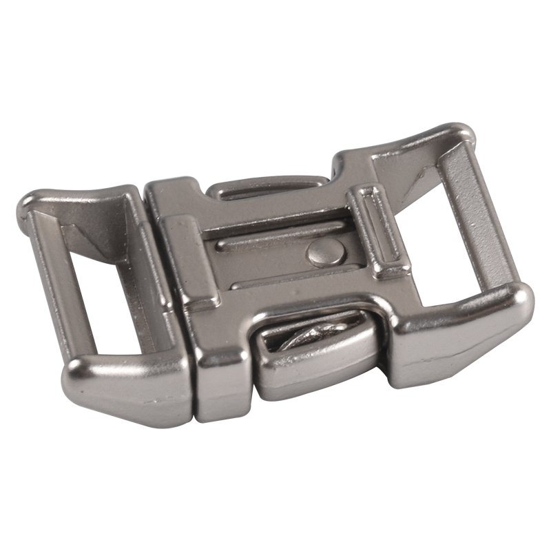 New Arrival Side Release Metal Buckle Nickle Alloy Belt Adjustable Metal Buckle 20mm