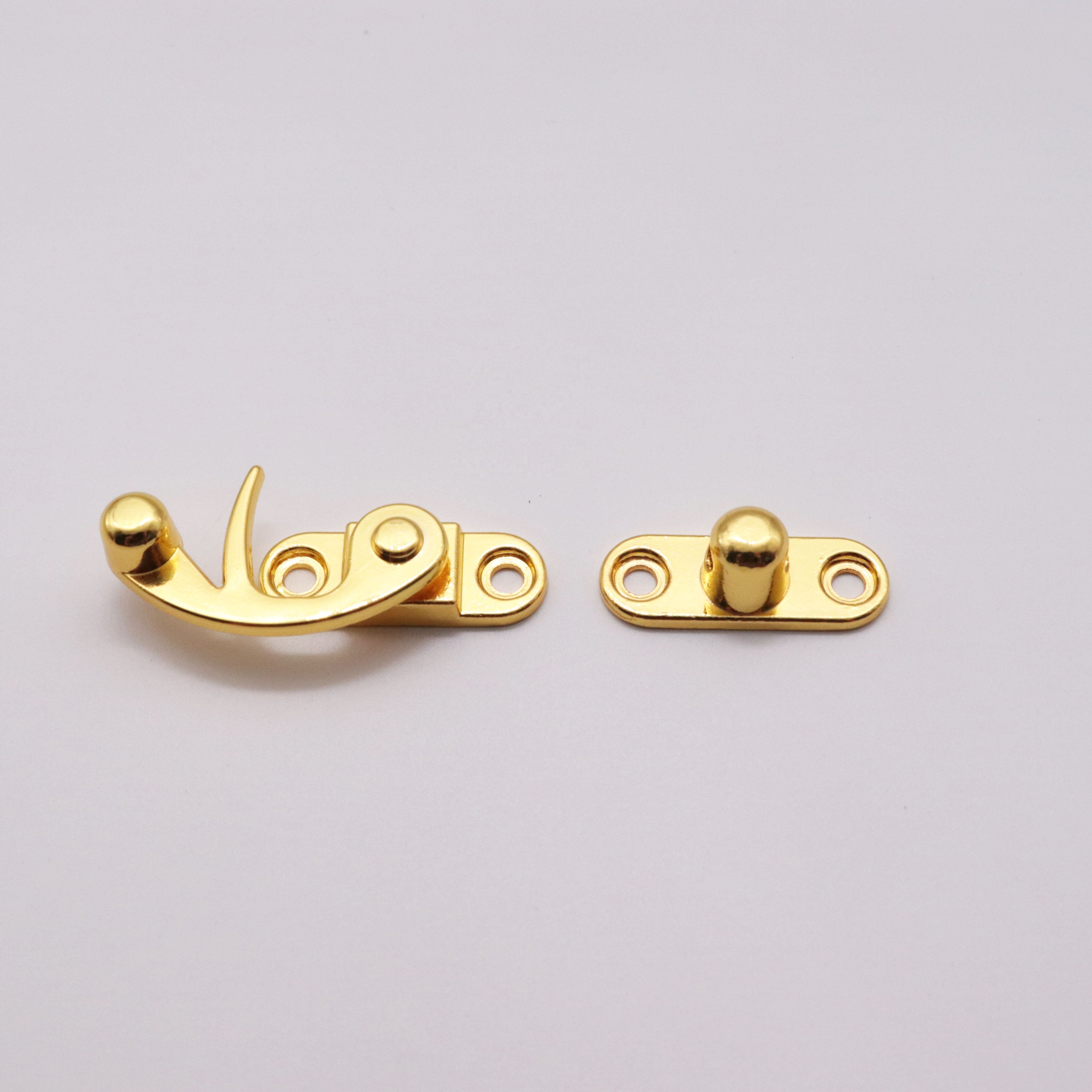 Factory direct purse clasp side release metal buckle on luggage accessories
