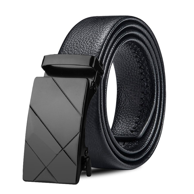 Good Quality Classics Male Pu Leather Belts Fashion Belts Leather Men Automatic Buckle Belt For Men