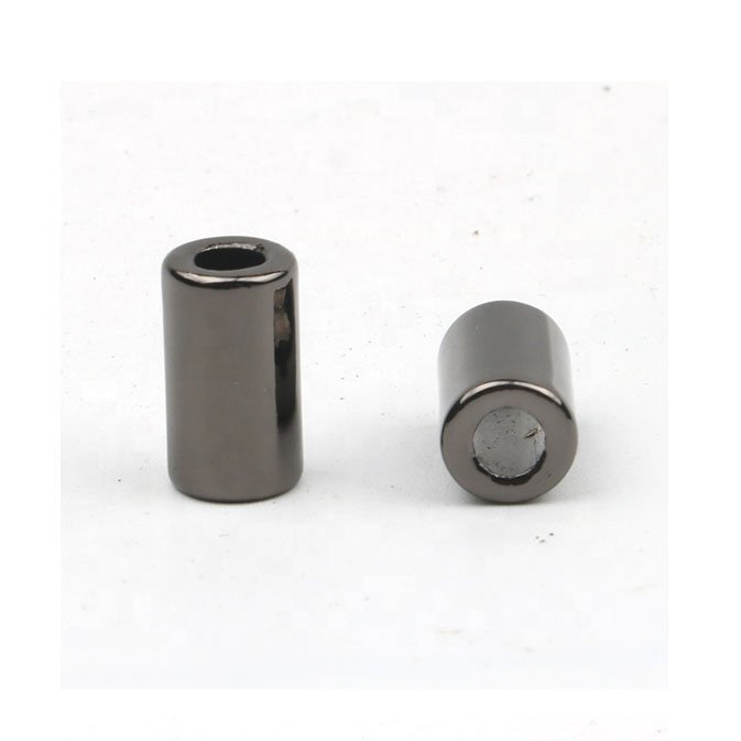 Metal Stopper Lock Cord Buckle Rope Ends Hanging Drawstring Bell Rope Buckle for Bag Shoes