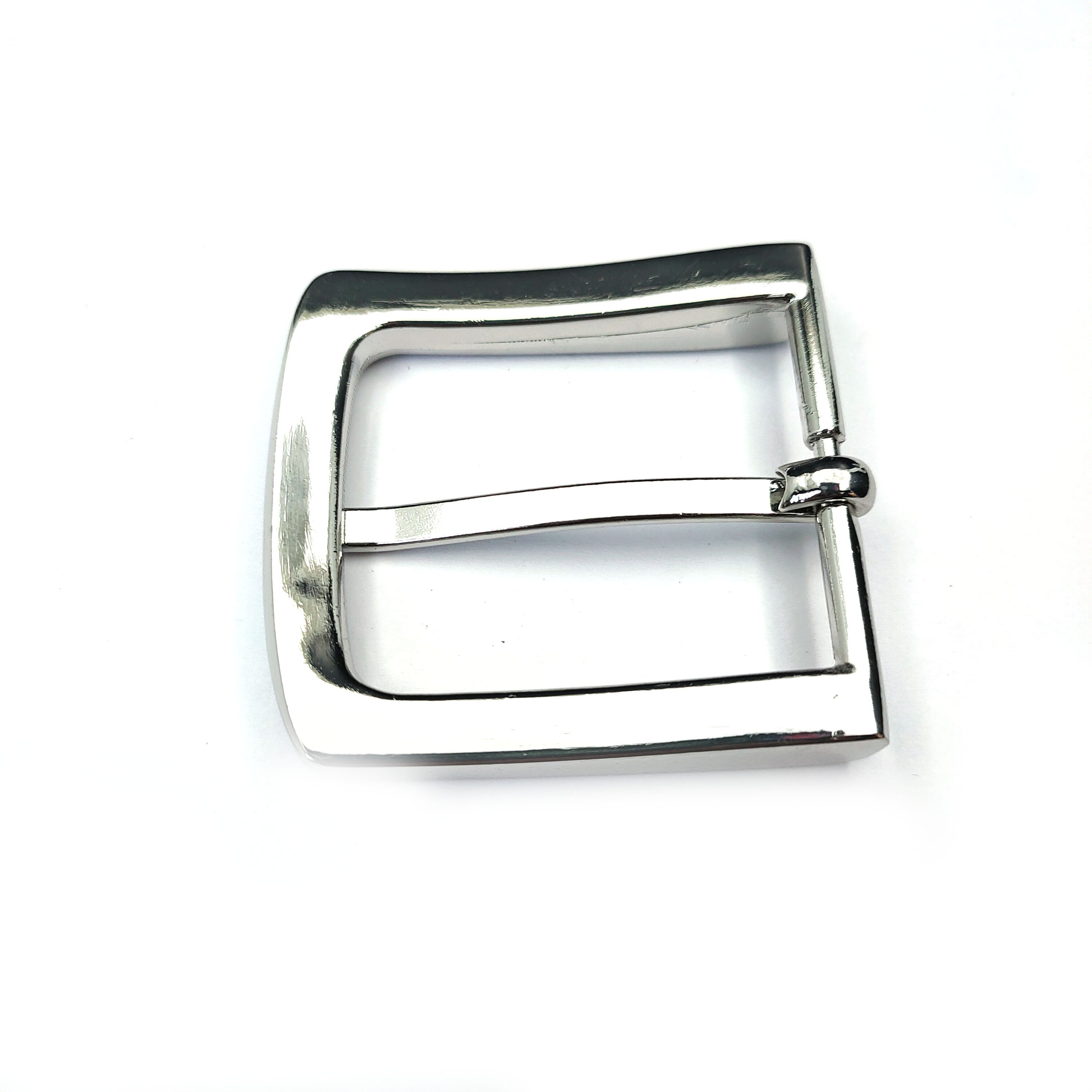 35-40mm factory price custom metal belt buckle nickle free high quality polishing pin belt buckles for men