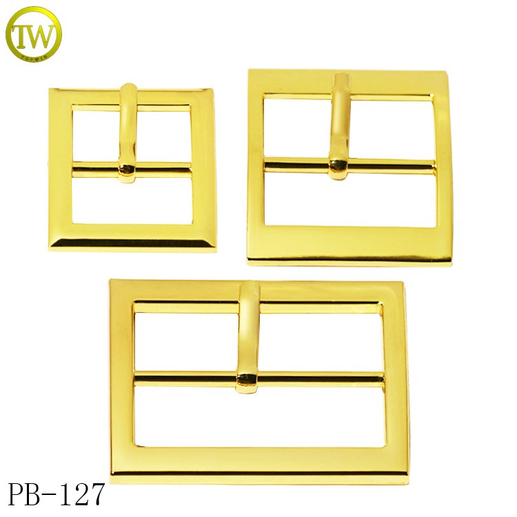 Alloy Tri-Glide Belt Buckle Middle Center Bar Single Pin for Leather Craft Bag Strap Garments