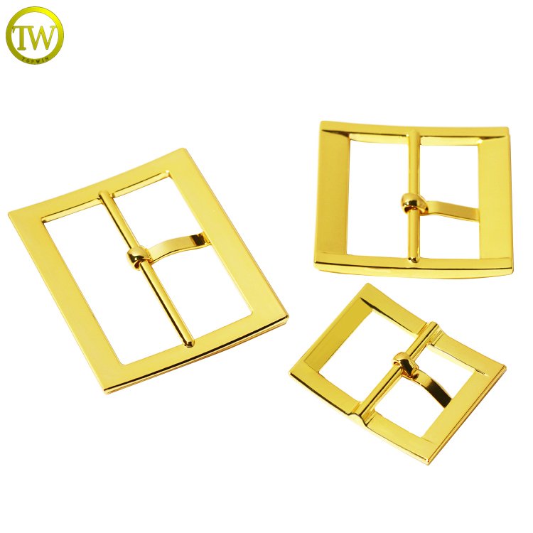 Alloy Tri-Glide Belt Buckle Middle Center Bar Single Pin for Leather Craft Bag Strap Garments