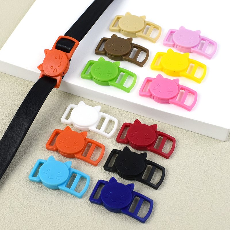 Deepeel F5-4 10mm Bag Accessory Plastic Side Release Buckle Tri Glide Slider Adjust Clasp Bag Strap Belt Pet Collar Buckles