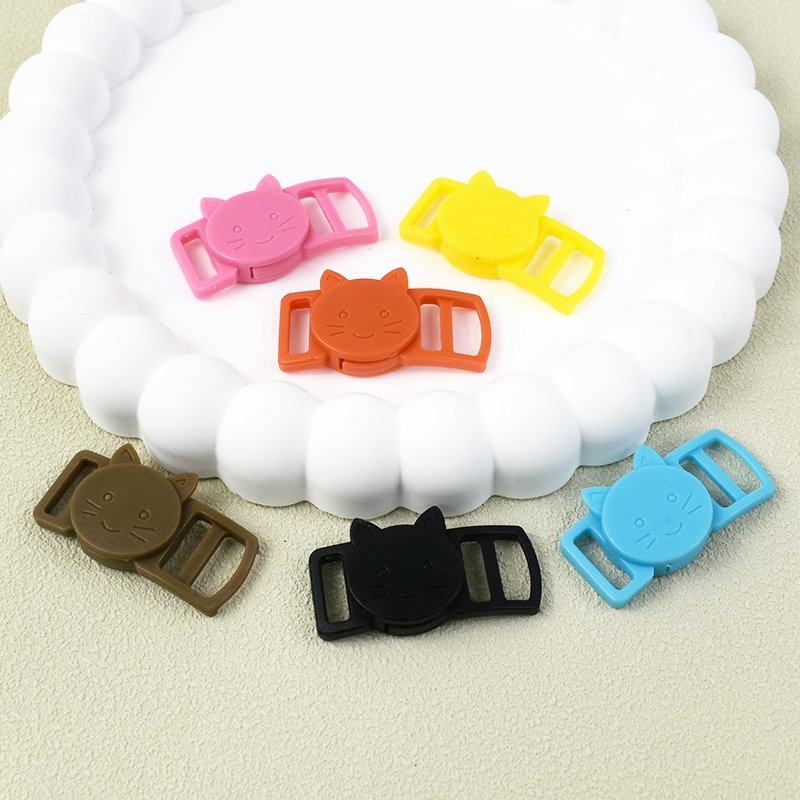 Deepeel F5-4 10mm Bag Accessory Plastic Side Release Buckle Tri Glide Slider Adjust Clasp Bag Strap Belt Pet Collar Buckles