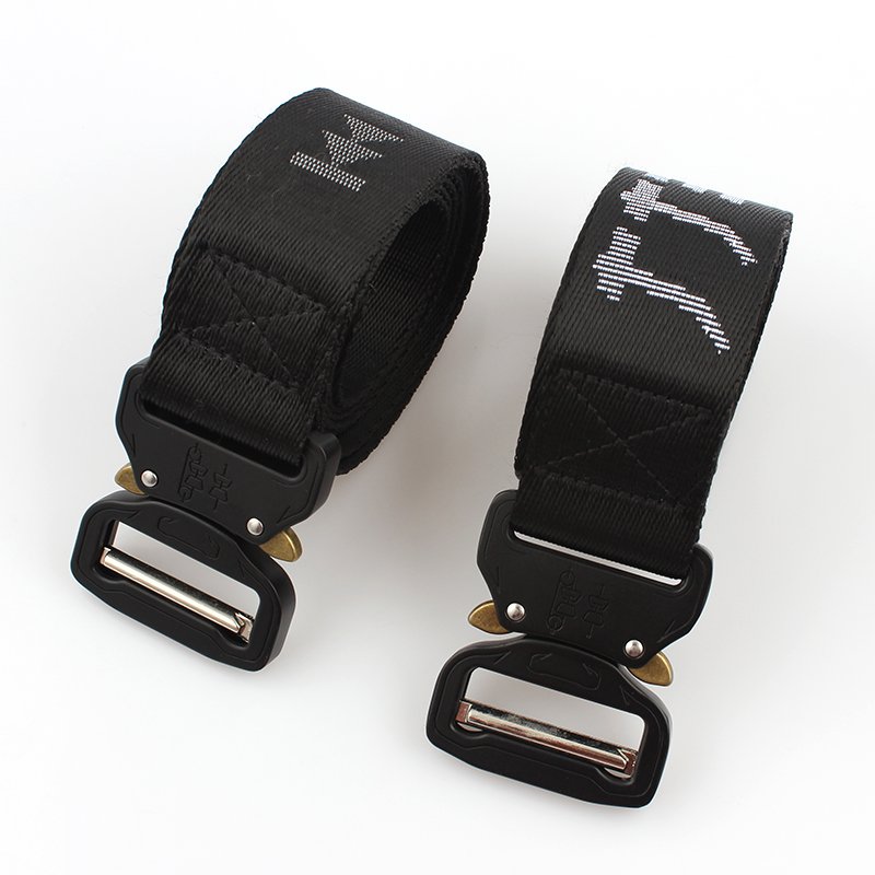 Custom Logo Durable Adjustable Belt Woven Fabric Plastic Buckle and Metal Lock with High Quality 20-30days