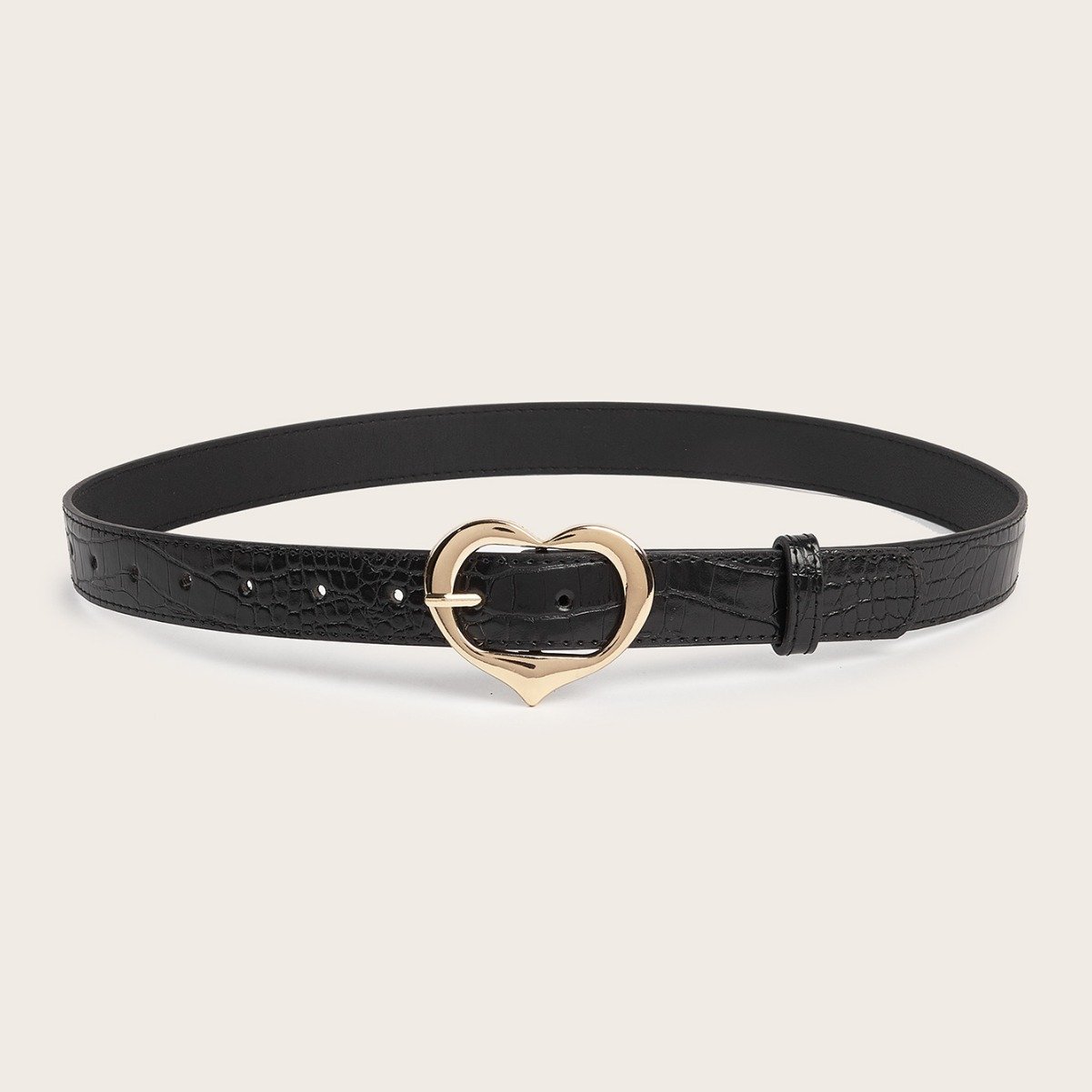 Heart Shape Buckle Belt,Fashion Pu Belt,Classic Dress Belt,Ladies Fashion Belt