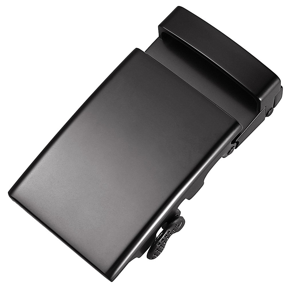 Design 3.5CM Zinc Alloy Men's Belt Buckle Swimming Black Adjustable Automatic Buckle Belt Waistband Buckle Men
