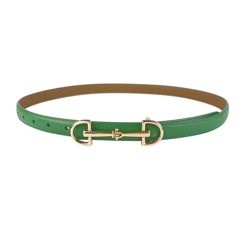 Luxury Designs Metal Buckle Genuine Leather Belt Female Cowhide Waist Belts Decoration Jeans Wholesales