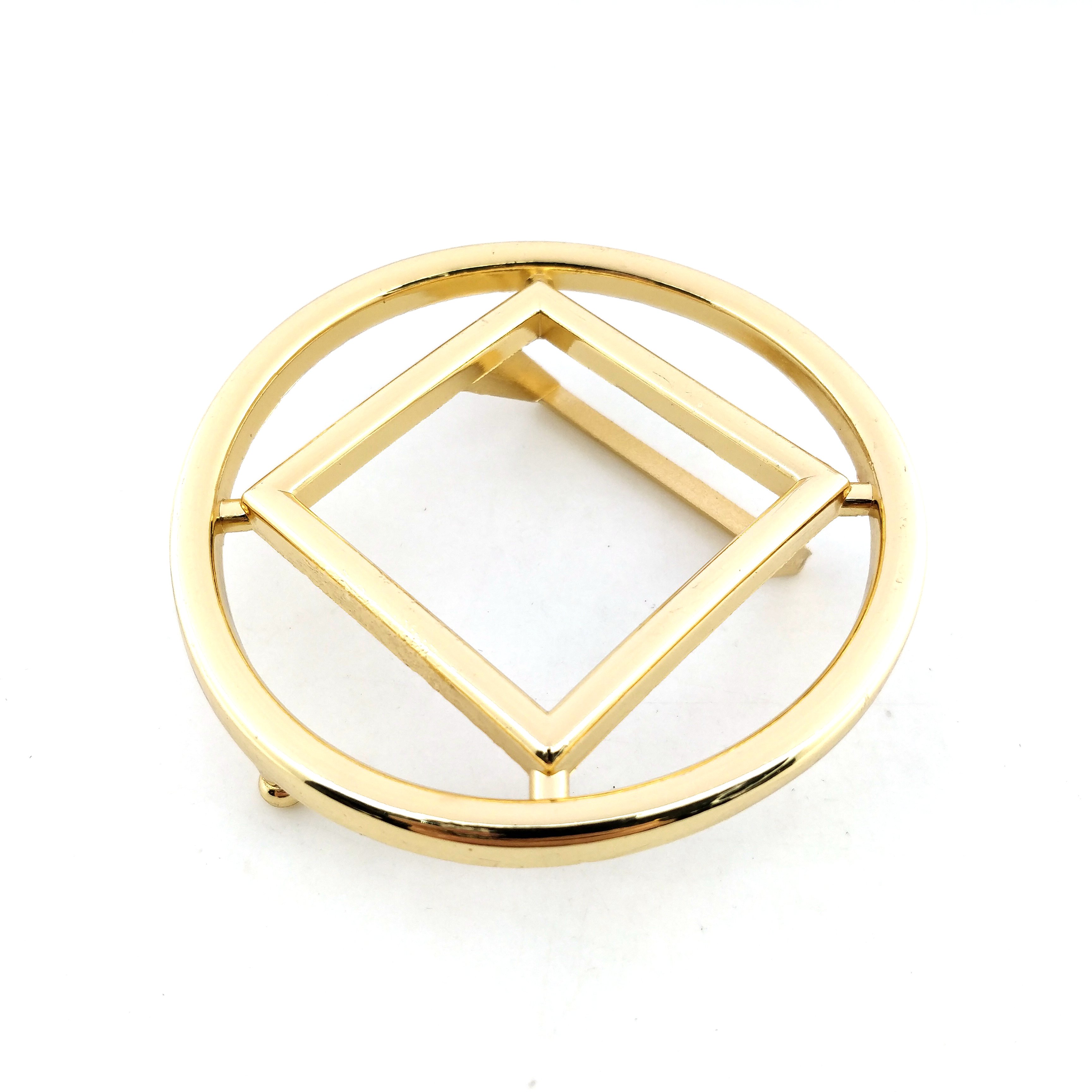 Hot sale Custom Women Plate Slider Buckle 40mm Zinc Alloy Letter Belt Buckle