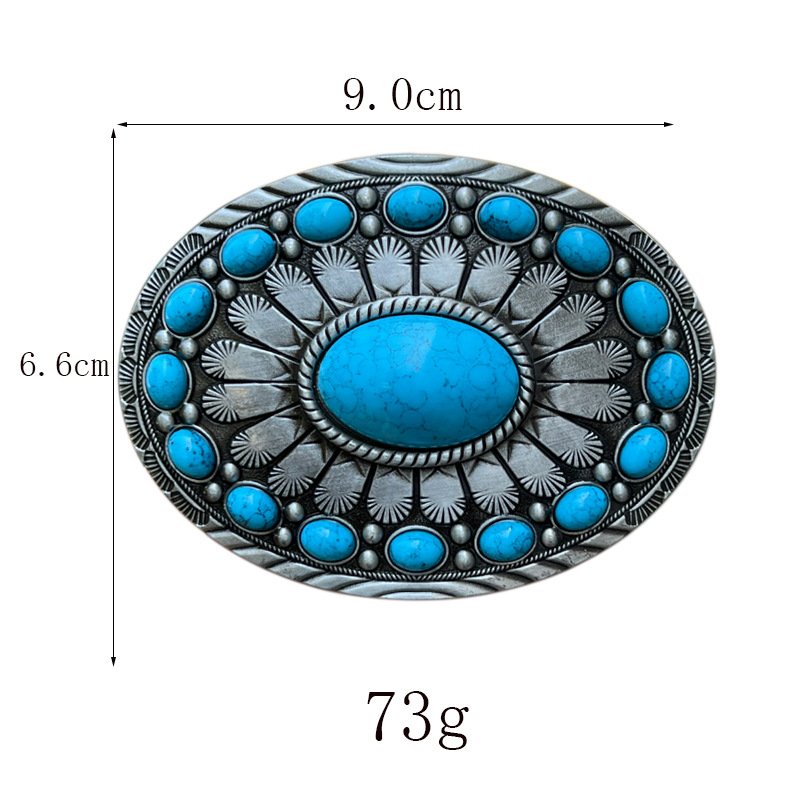 2024 Hot sale Two Tone Shiny Gold Silver Belt Buckle Western Cowboy Rodeo fashion style Belt Buckles for Men and Women
