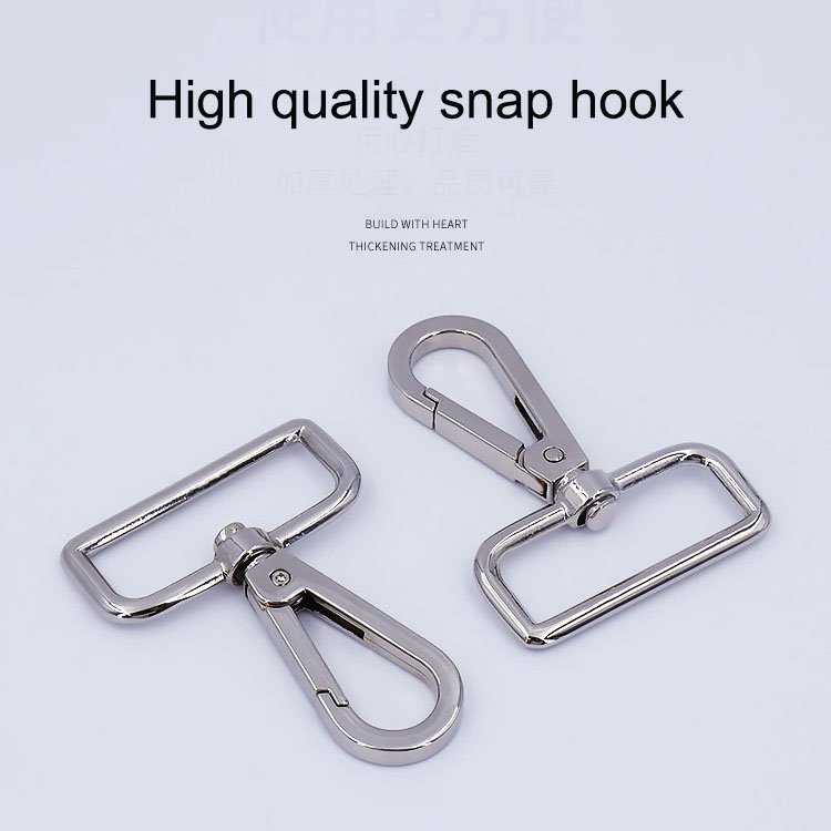 20-32mm D ring hanging hooks Bag Accessories Hardware Accessories Bag Buckle Swivel Lobster Clasp Metal Snap Hook