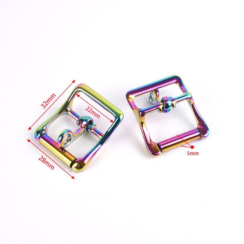 Various Color Garment Clothing Accessories Metal Roller Pin Buckle Belt Buckle