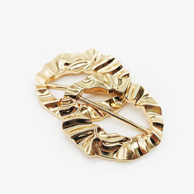 China Manufacturers Customized 40mm Wide Metal Belt Pin Buckle New Designer Thick Frame Zinc Alloy Golden Straps Buckle