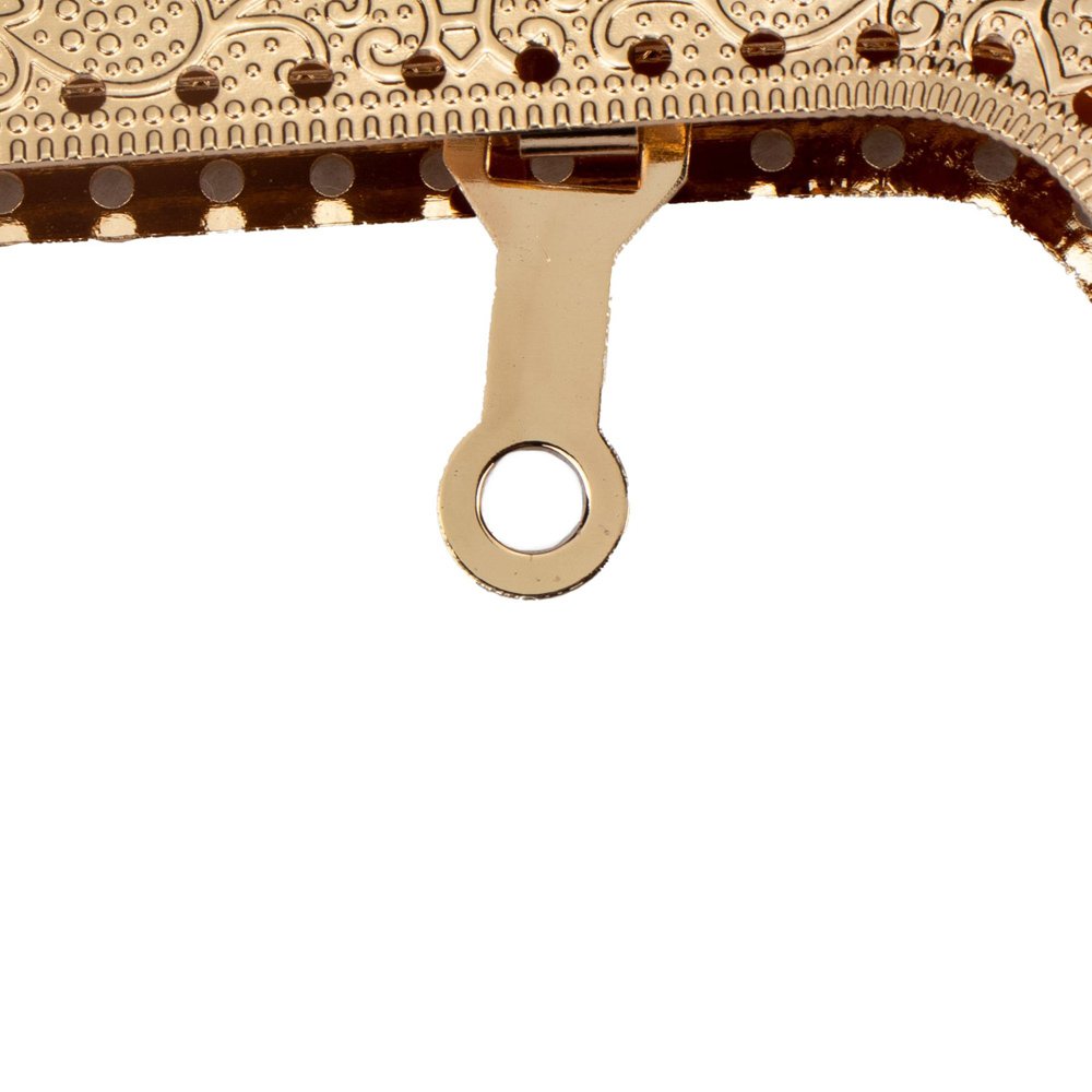 Factory Sale Movable Plating Kiss Lock Bag Hardware Accessories Bag Frame For Different Bag Purse buckle