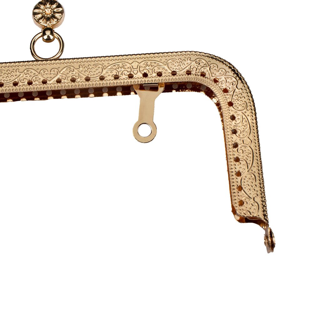 Factory Sale Movable Plating Kiss Lock Bag Hardware Accessories Bag Frame For Different Bag Purse buckle