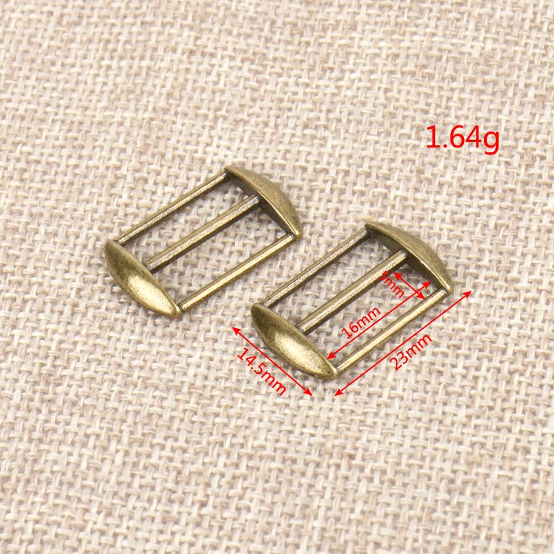 High Quality Adjustable Metal Antique Brass Hat Buckle For Garment