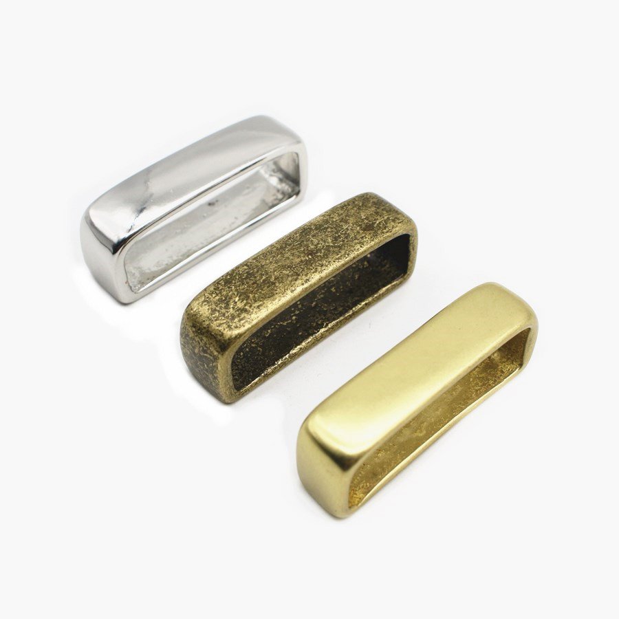 China Manufacturer 25mm/30mm/35mm/40mm Custom Polish Pin Solid Brass Belt Buckle