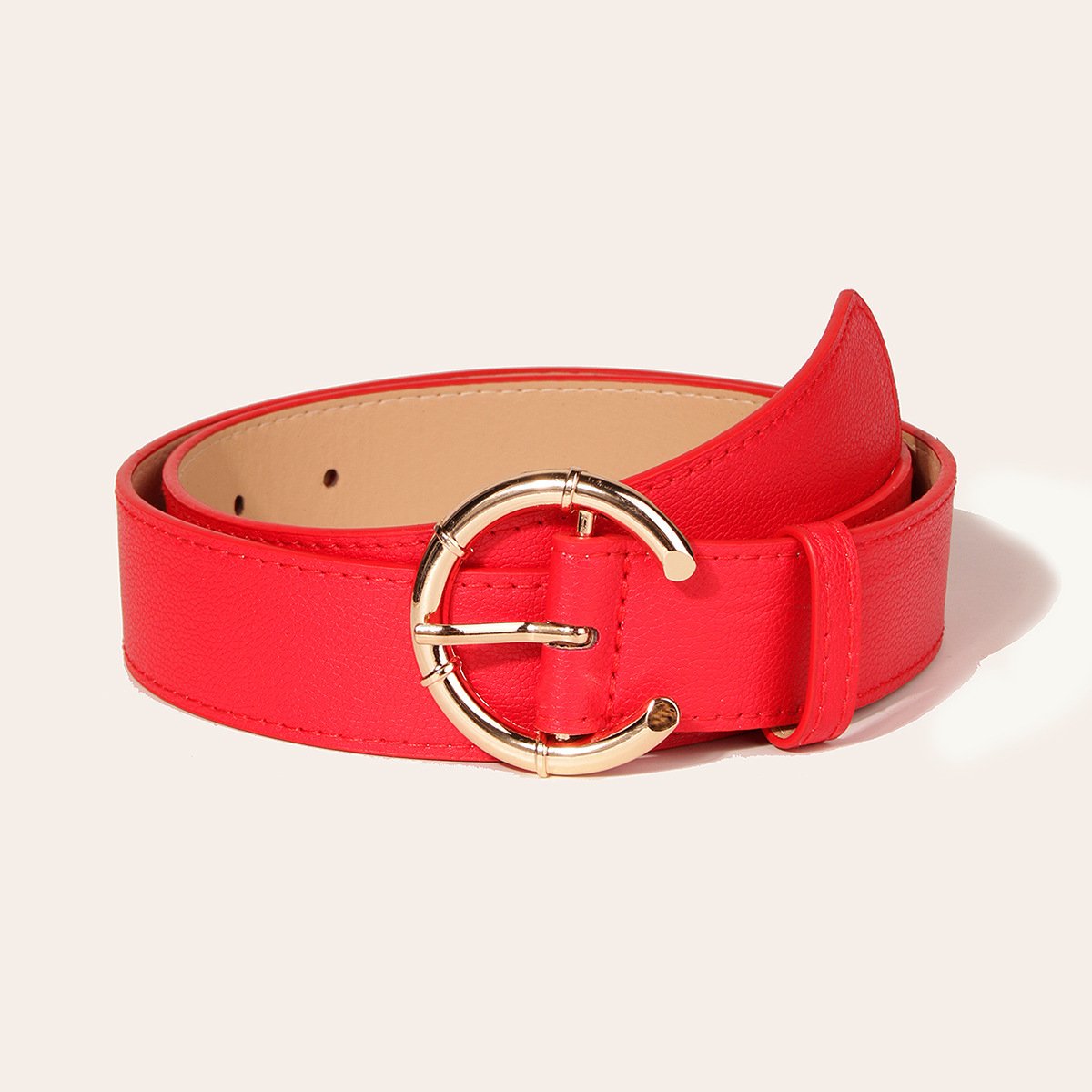 Women's Belt Alloy Pin Buckle C-shaped Buckle Student Pin Buckle Casual Jeans Belt