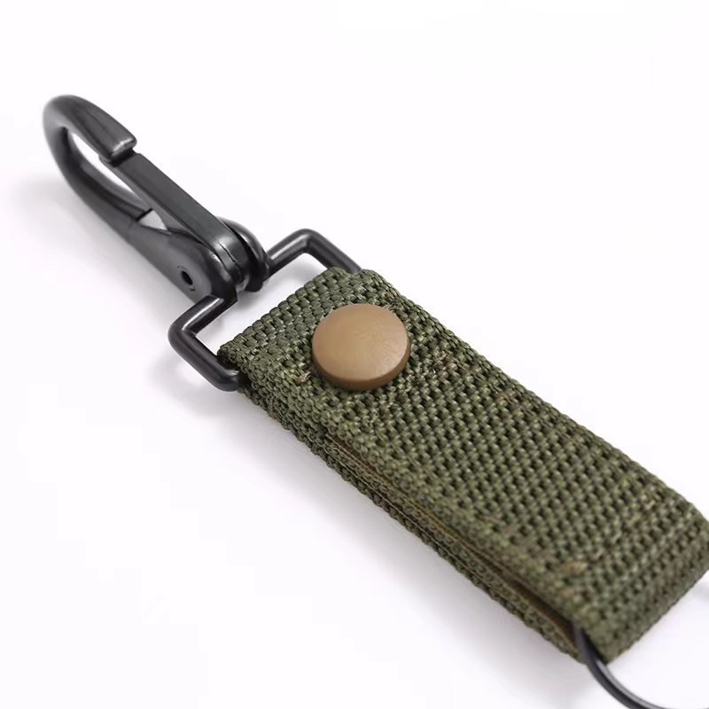 Mountaineering key chain water bottle buckle belt new multi-functional outdoor nylon waist chain